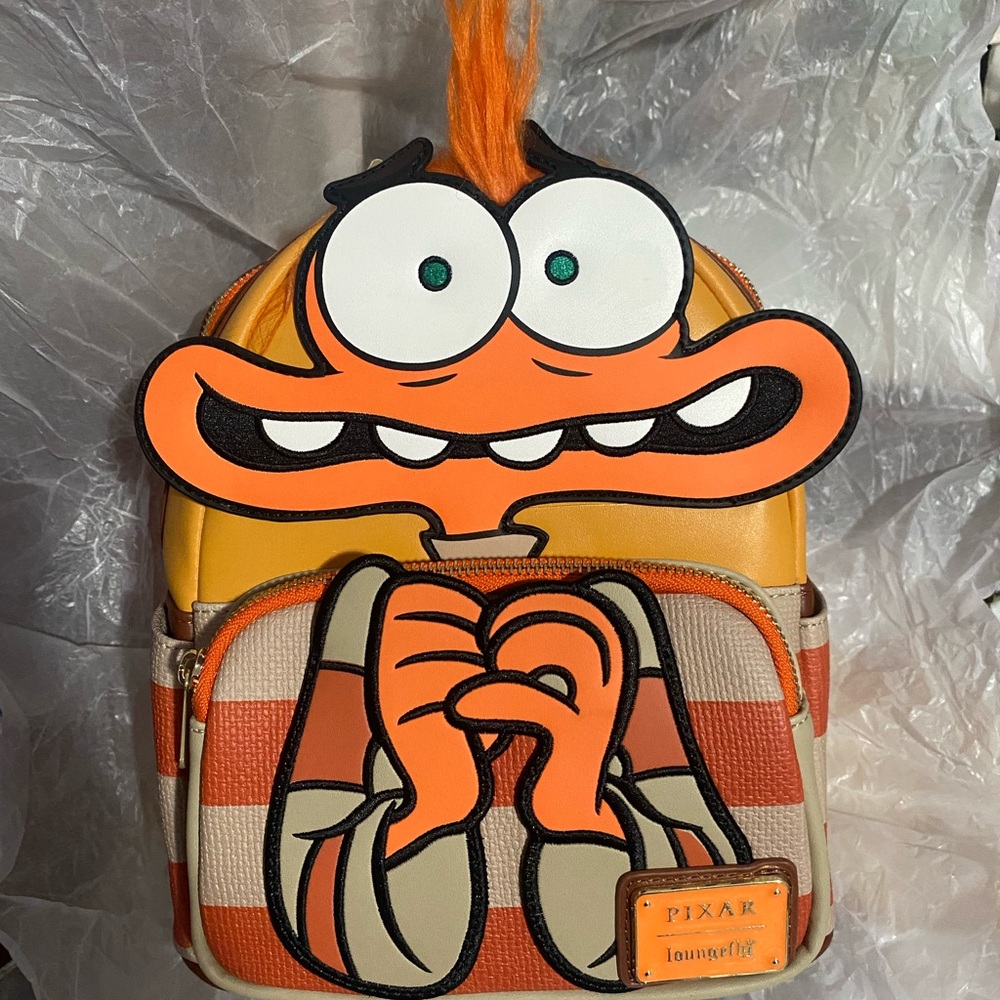 Loungefly Inside Out 2 Anxiety Cosplay Mini Backpack
